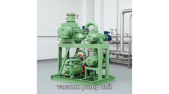 OEM Screw Vertical Oil-Free Reciprocation Backing Roots Vacuum Pump Unit